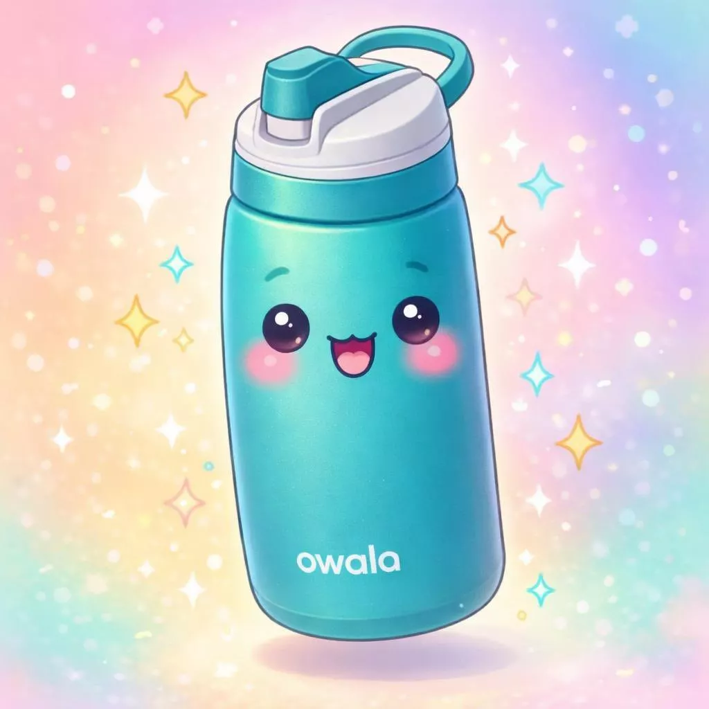 Owala FreeSip Water Bottle after