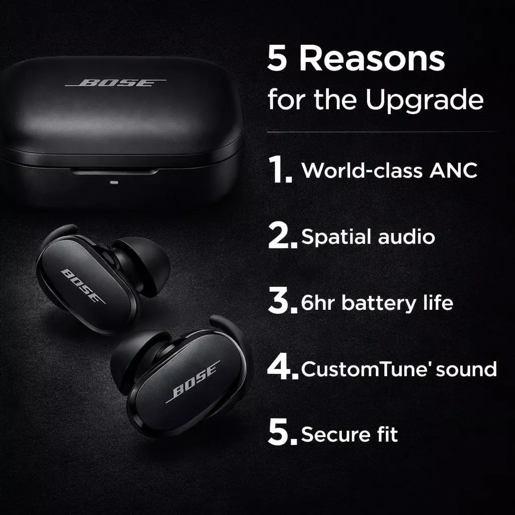 Bose QuietComfort Earbuds after