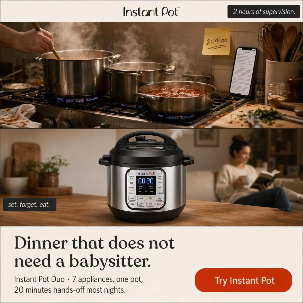 Instant Pot Duo after