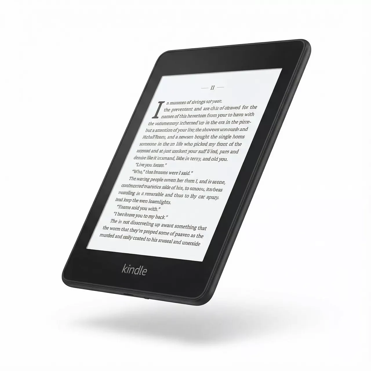 Kindle Paperwhite before