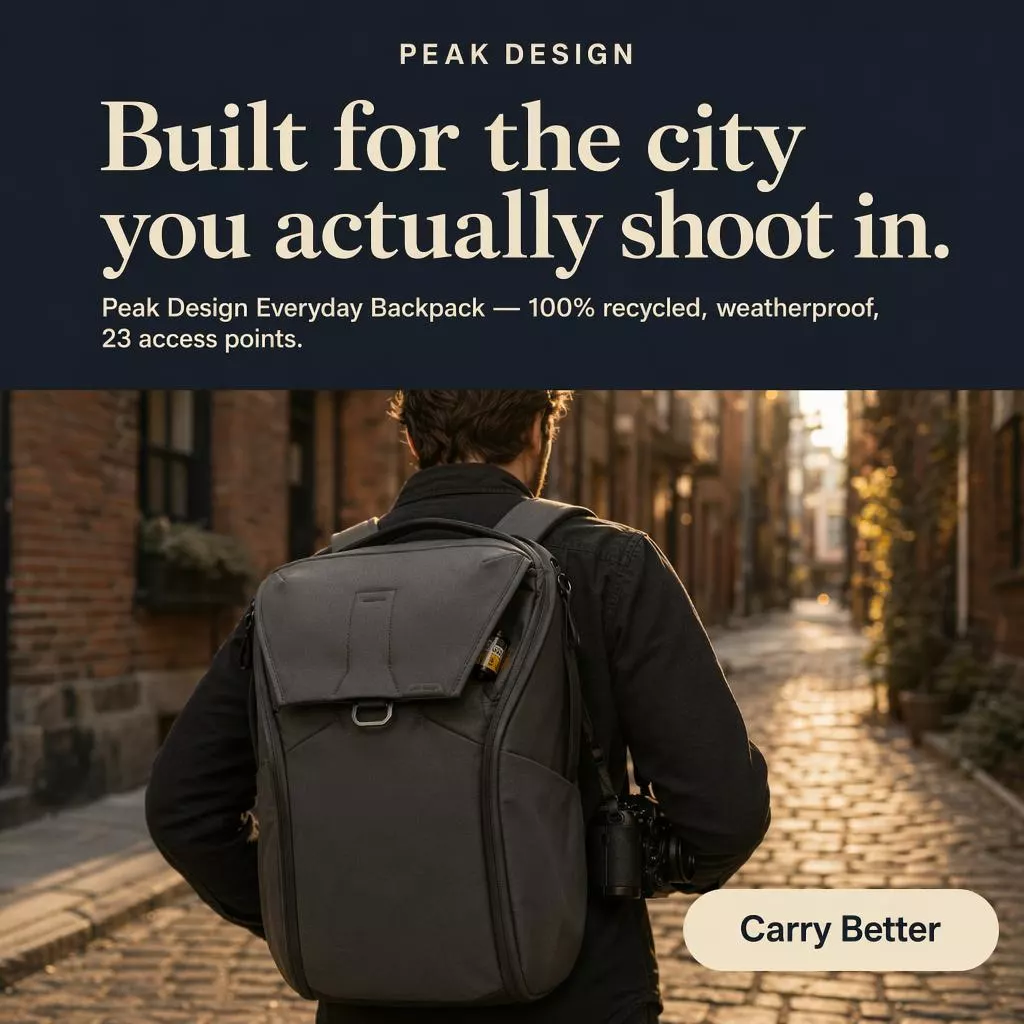 Peak Design Everyday Bag after