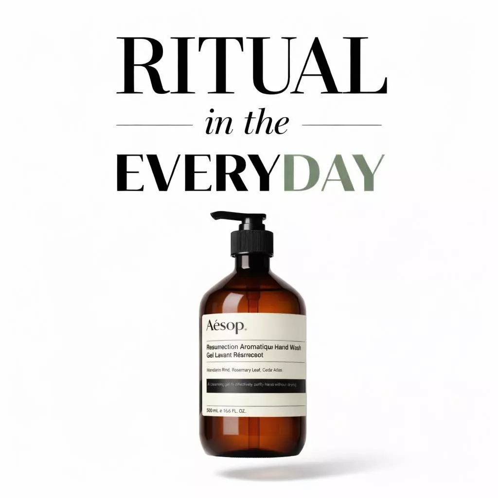 Aesop Resurrection Hand Wash after