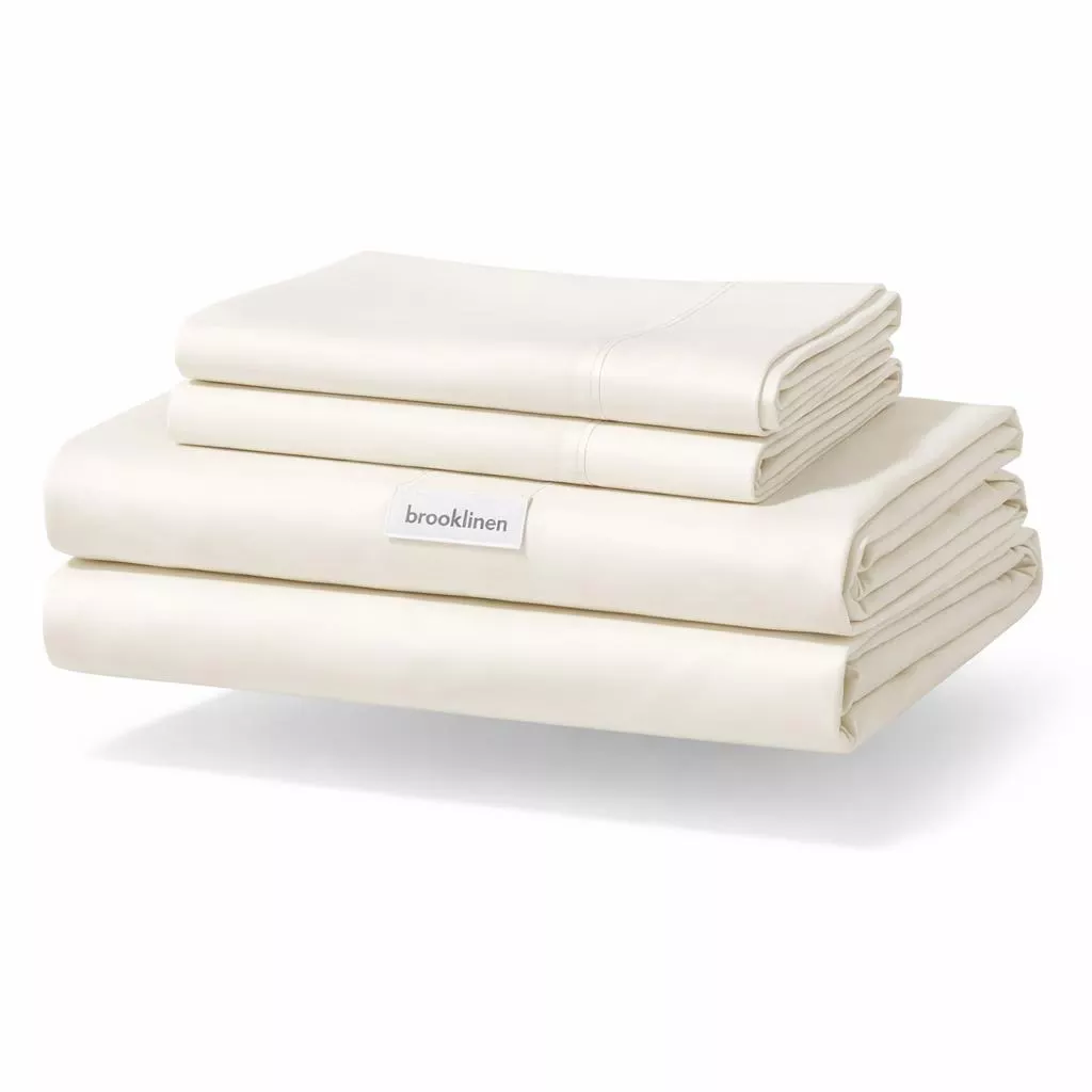 Brooklinen Luxe Sheet Set before