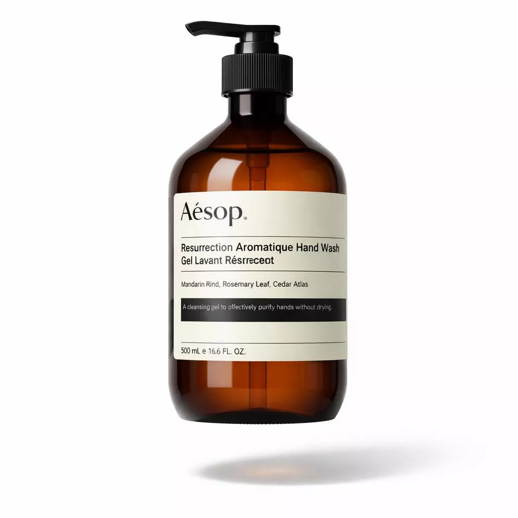 Aesop Resurrection Hand Wash before