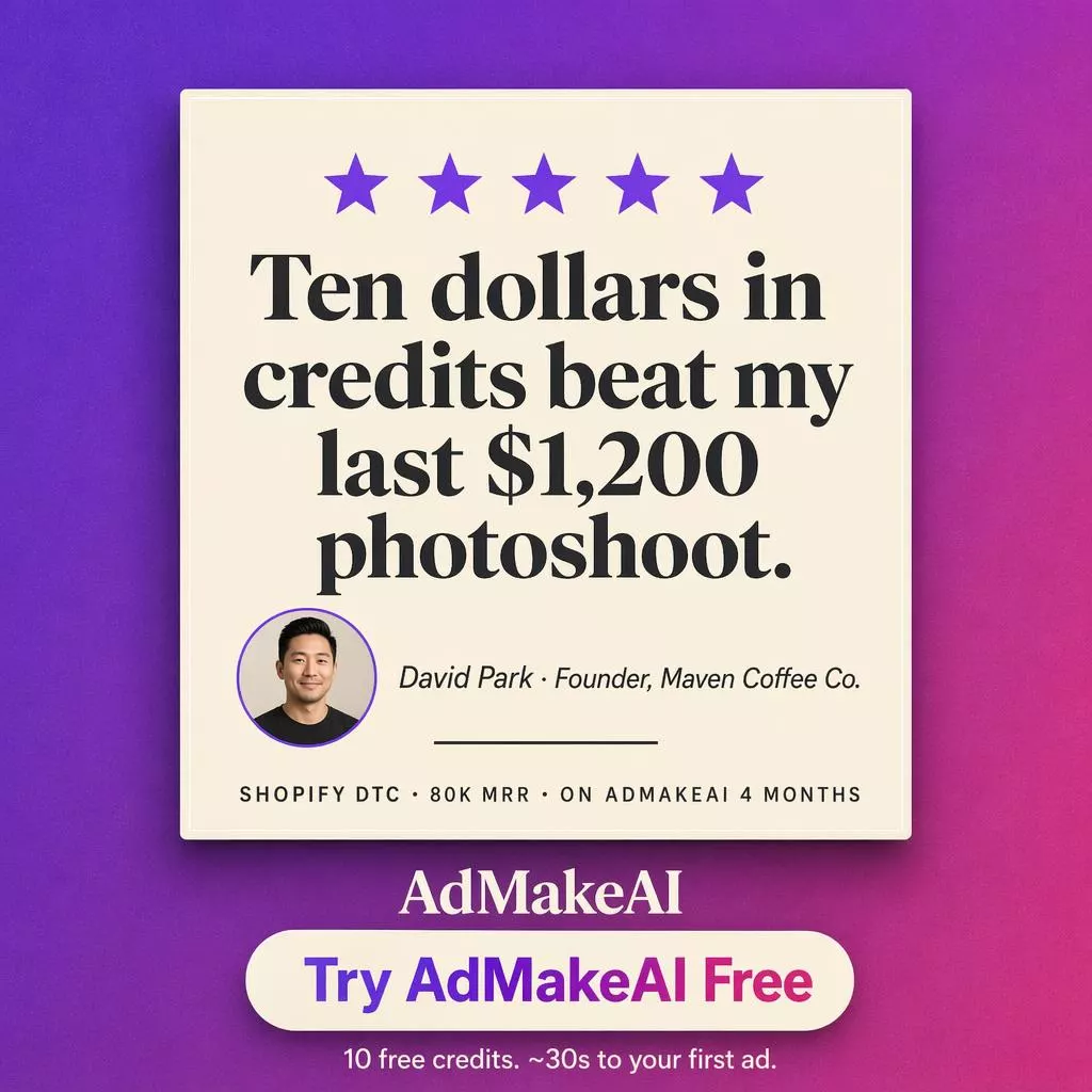 Generated ad example