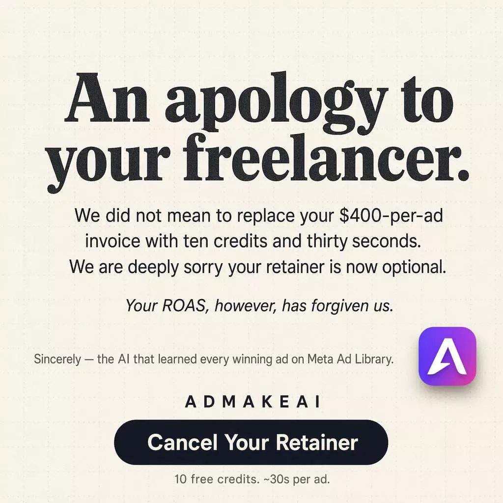 Generated ad example