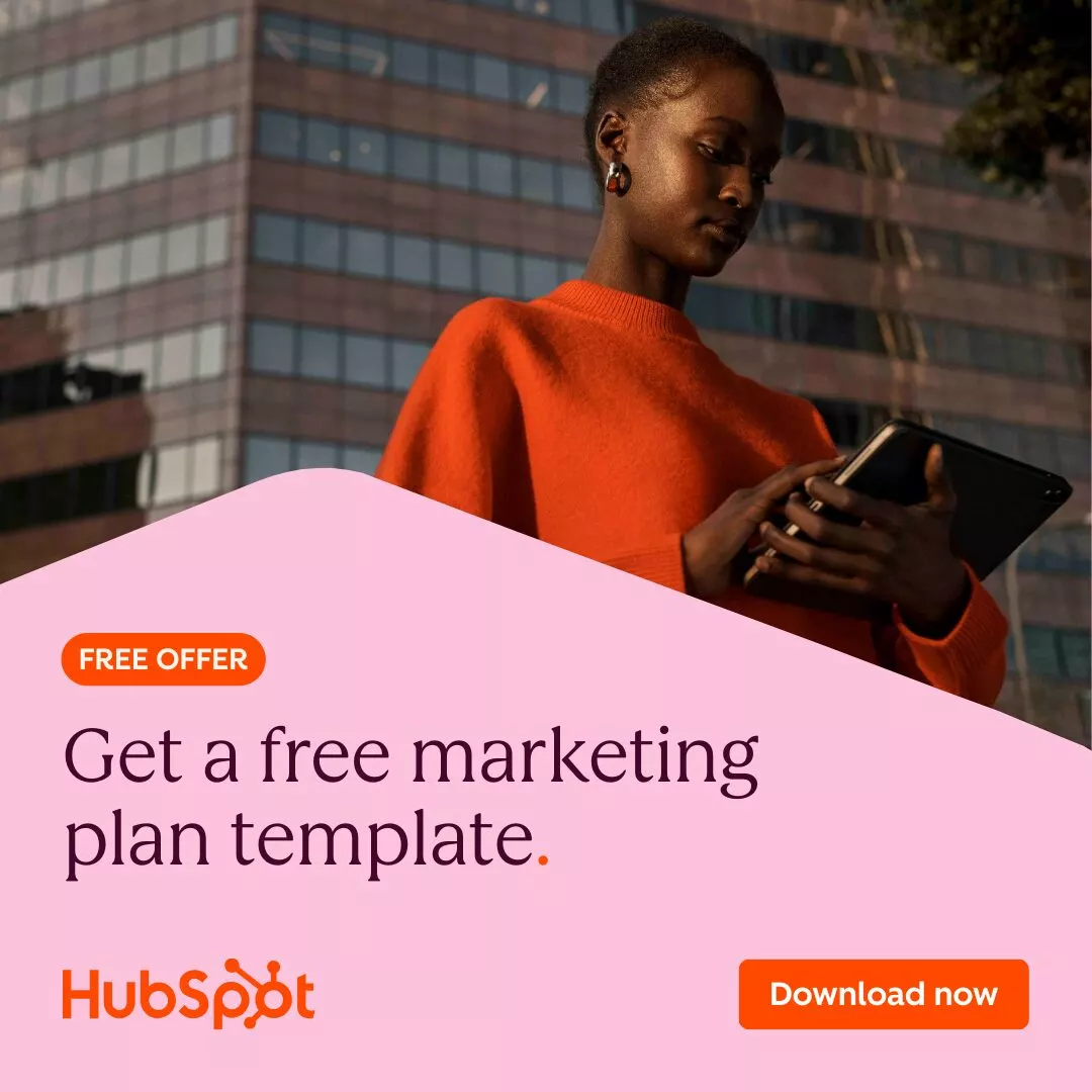 HubSpot - Template + freebie offer