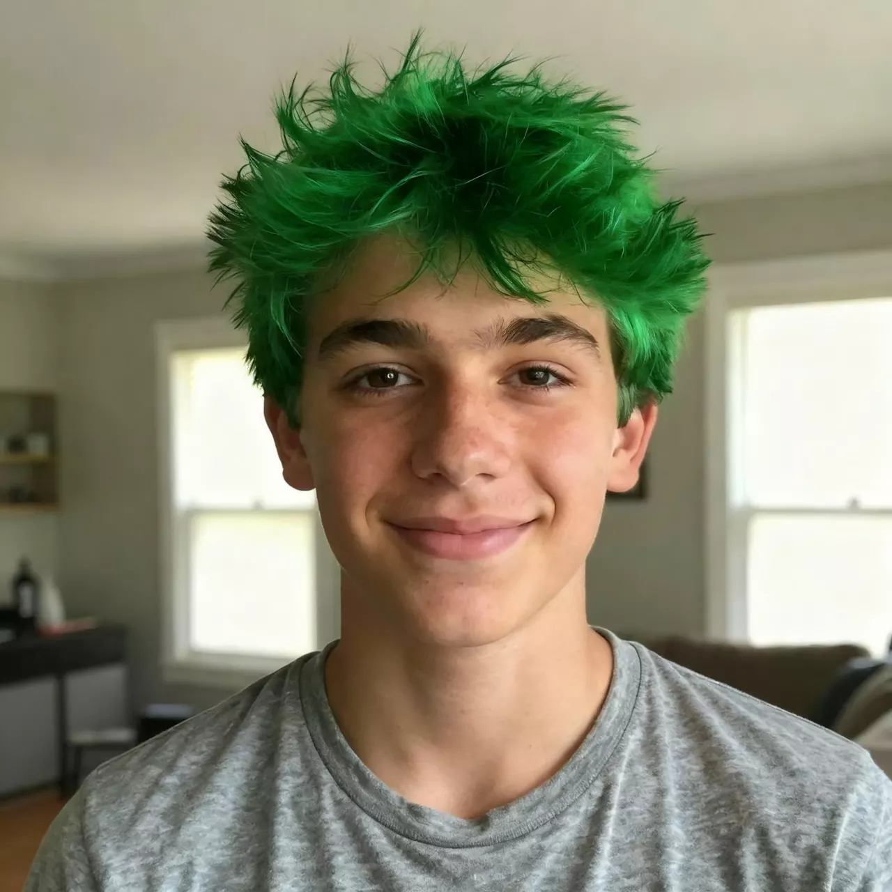 Experiment with unique colors, after